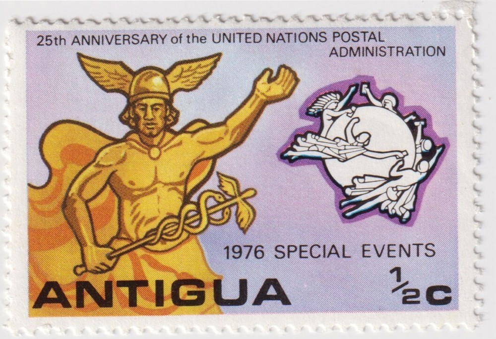 1976 Antigua - Special Events - 1/2 Cent Stamp