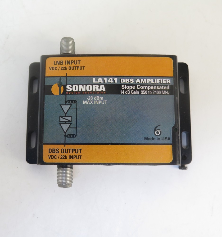 Sonora LA141 14dB Gain Satellite DBS Amplifier
