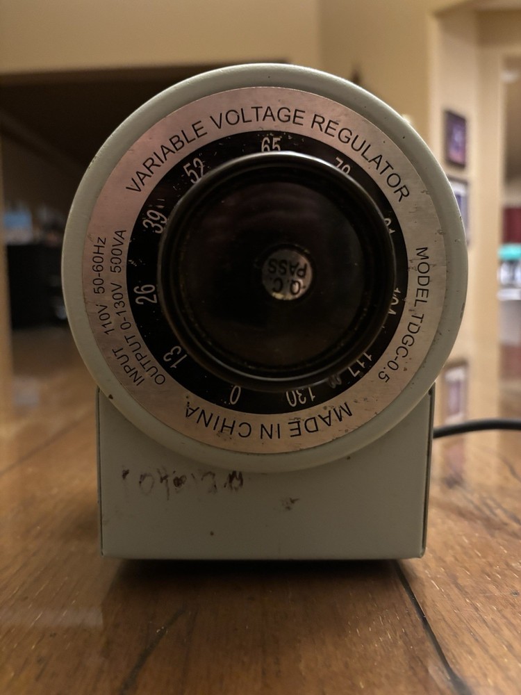 ⭐️Machine TDGC – 0.5KM⭐️500VA Variable Output AC Converter⭐️Untested⭐️