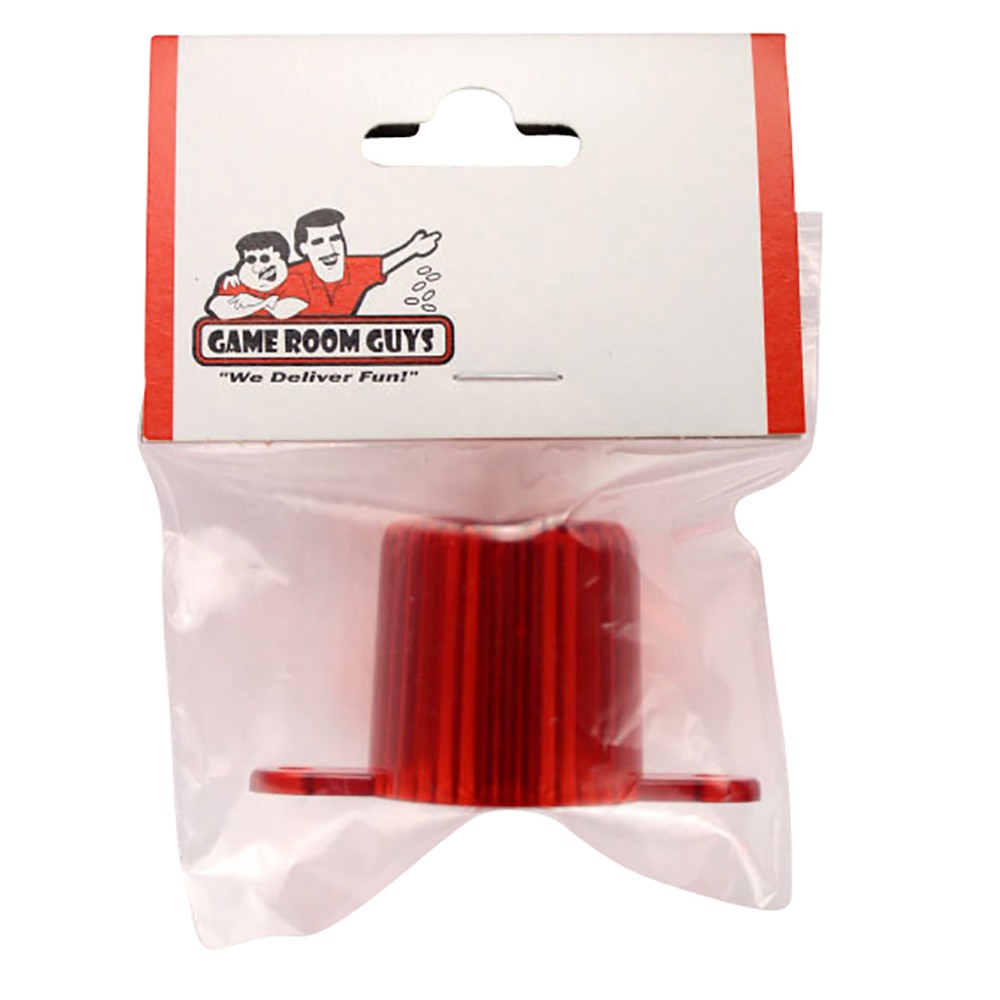 Pinball Flasher Dome Plastic with Screw Tabs Assembly - Red