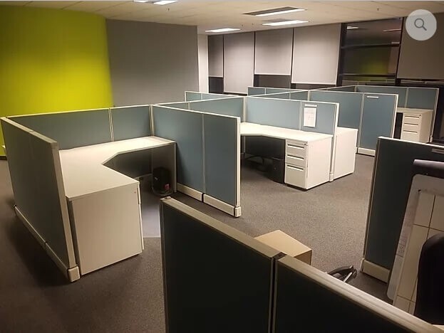 Herman Miller AO2 6x6 Used Cubicles