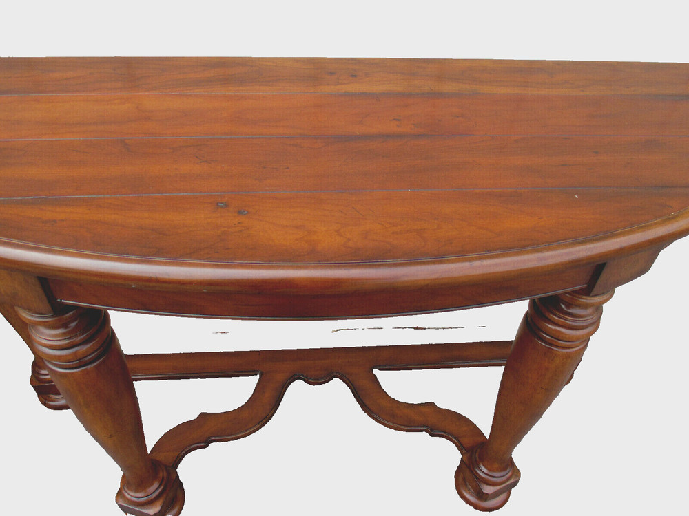 62455 PAIR of Quality Console Sofa Library Sideboard Server Tables