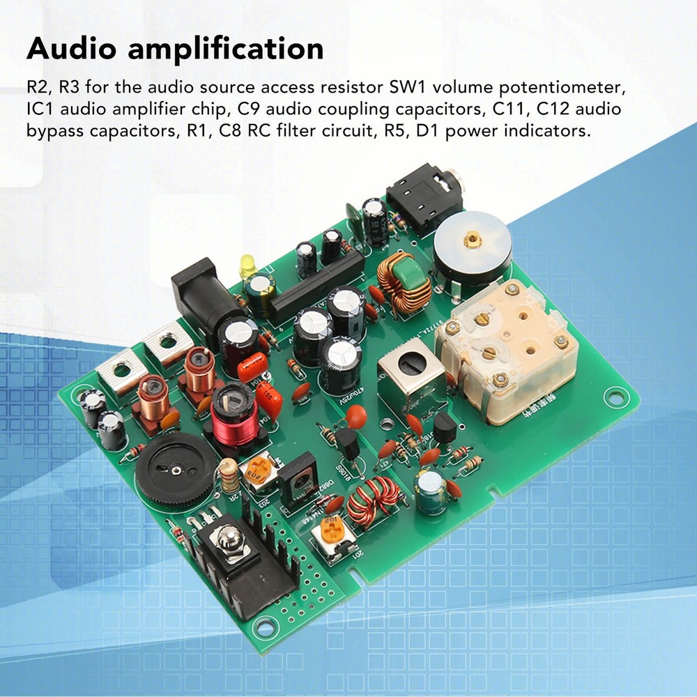 Adjustable 530‑1600KHZ Radio Medium Wave Transmitter For School Experiment