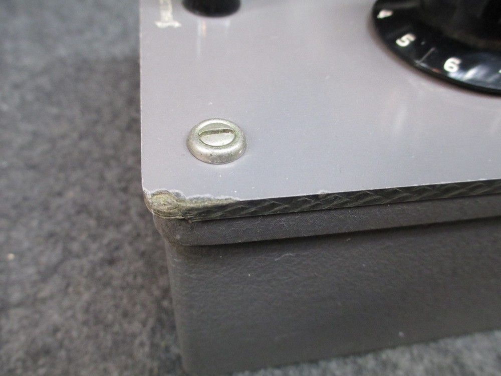 Shallcross 825 4-Dial Decade Resistance Calibrator Box