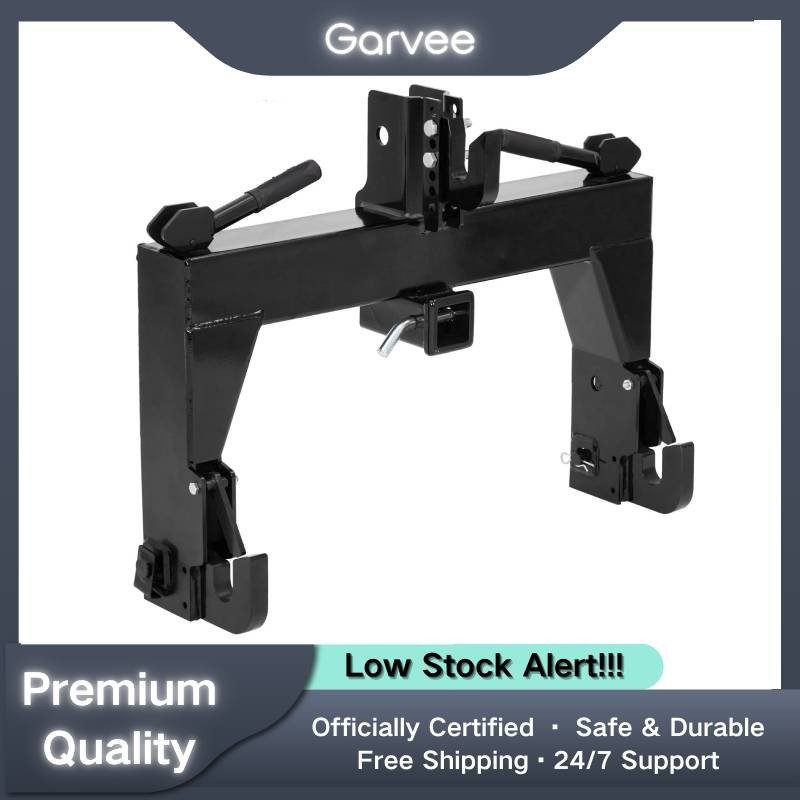 3 Point Quick Hitch 3000lbs with 2" Receiver Adaptation Heavy Duty