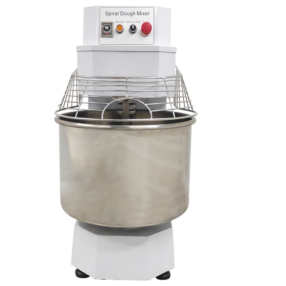 220V 60L Commercial Dough Mixer Machine Double-acting Double-speed Three-phase