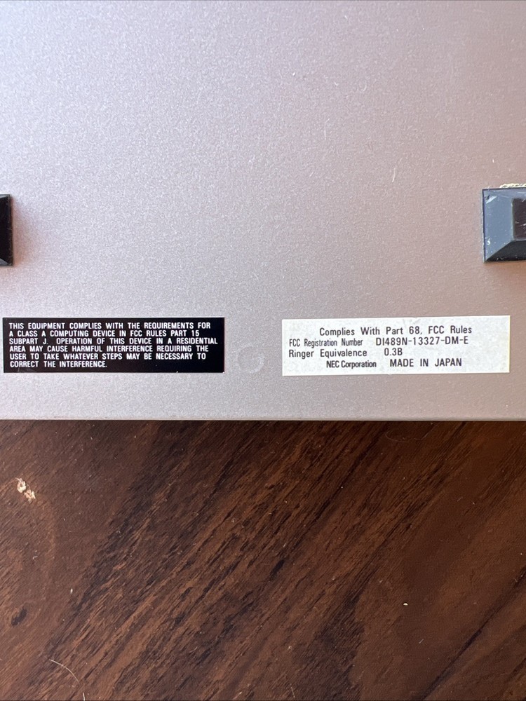 NEC N2420/30 Data Modem With POWER SUPPLY