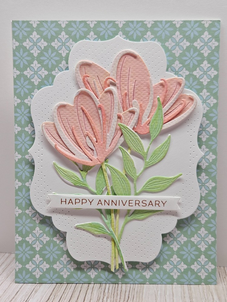Handmade Greeting Card Keepsake Quality ocbrandy anniversary