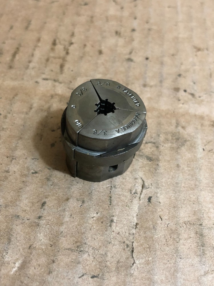 HARDINGE 3/8'' S-10 RIGID COLLET PADS