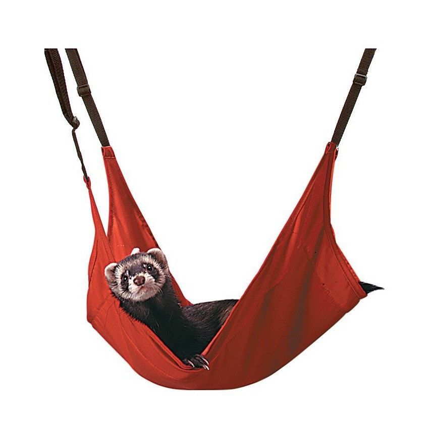 Marshall Leisure Lounge Cage Hammock for Ferrets w/Adjustable Straps