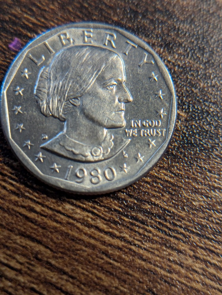 1980-D Susan B Anthony Dollar