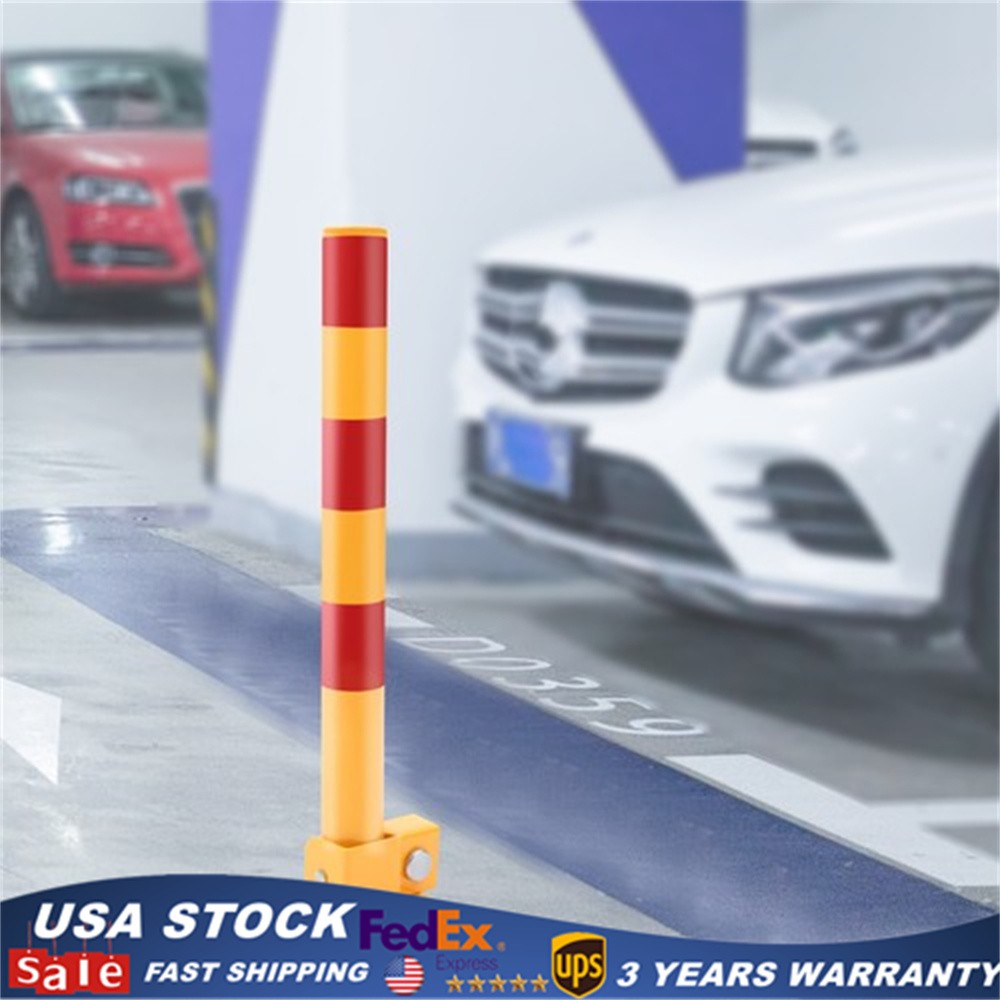 Automatic Locking Parking Post Safety Bollard Iron Pipe Traffic Post Barrier .