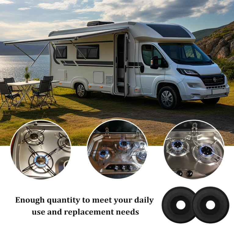 8 PCS RV Stove Top Grommets, RV Stove Top Range Grate Grommet Kits, Round RV ...