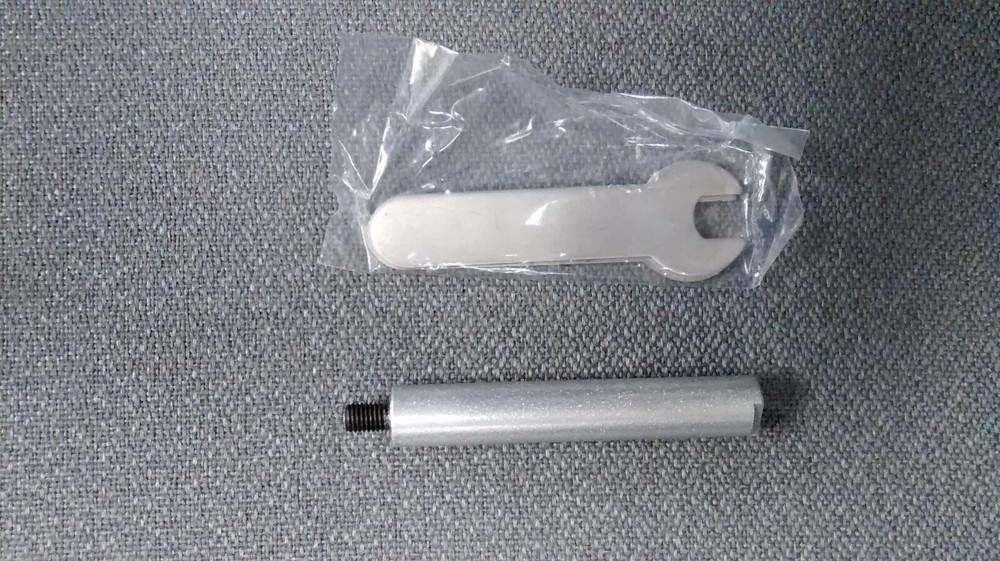 Door Holder Extension Rod, Chrome, 3", RSG #DHE3PC