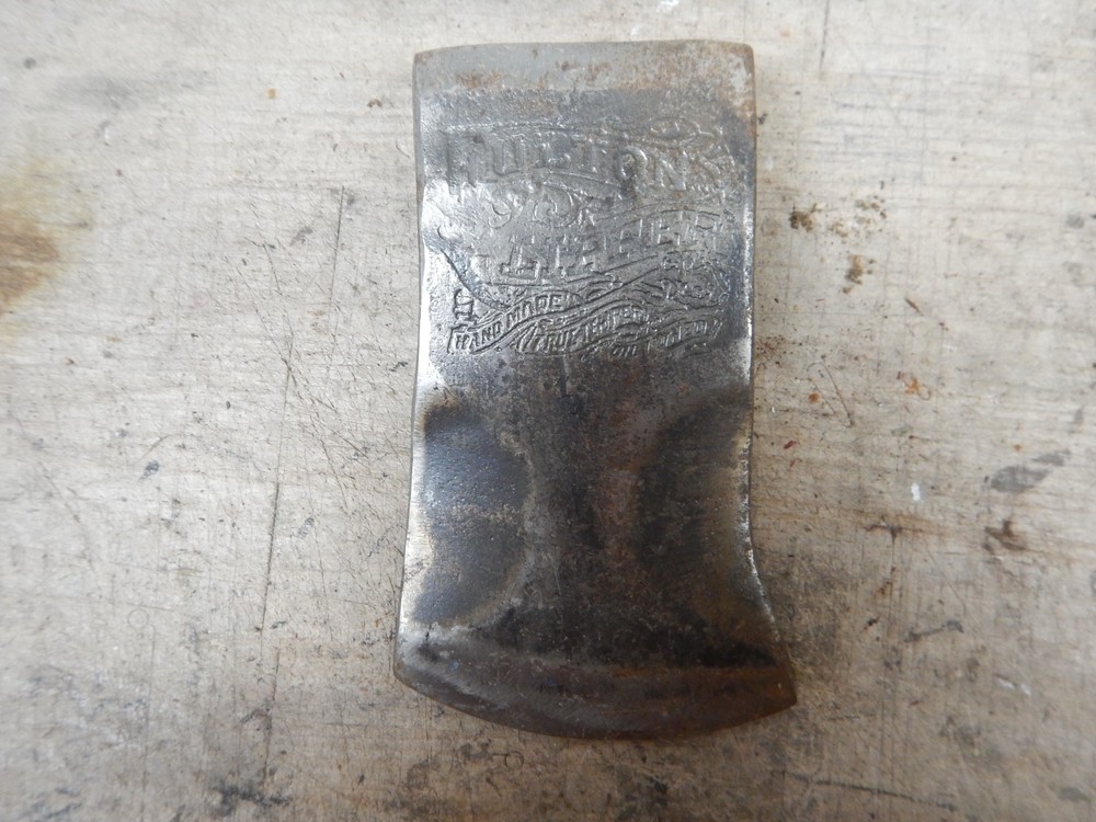 Fulton Clipper Hand Made True Temper Oil Hardned Single Bit Axe