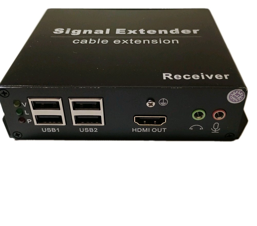 4K HDMI KVM USB Extender With HDMI Loop Out Over Single Cat5e/6/7 *Receiver Only