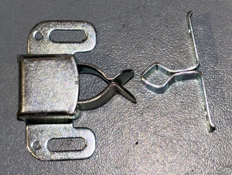 NOS Vintage Double Elbow Spring Latch