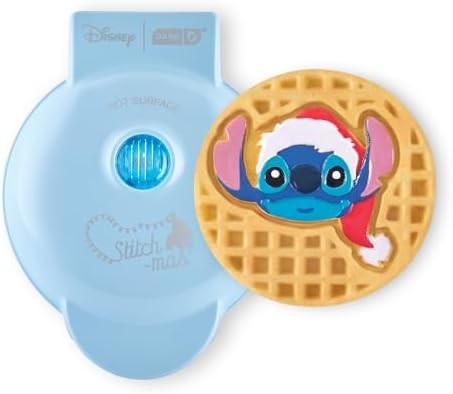 Mini Stitch Santa Holiday Waffle Maker