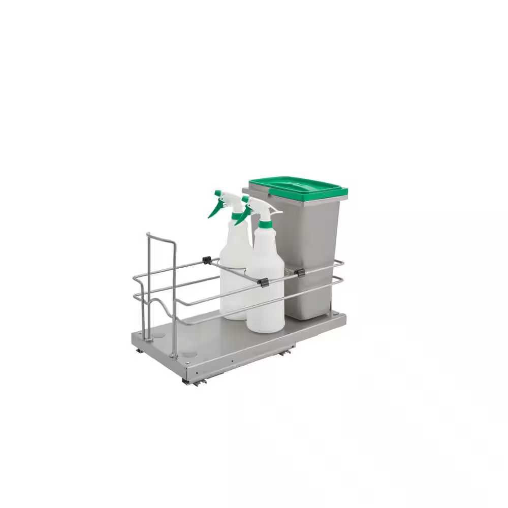 Sink Base Waste and Cleaning Pullout