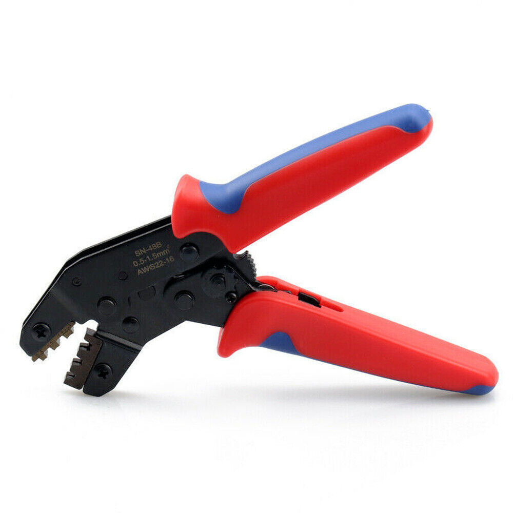 Ratchet Crimping Tool Insulation Electrical Terminal Crimper Plier SN-48B