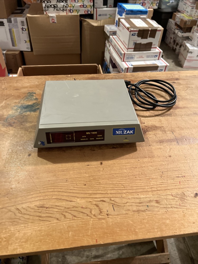 MUZAK MU1600 PACESETTER Tested & Working