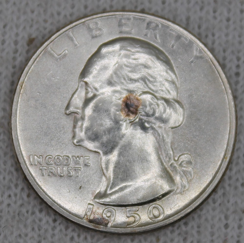 washington quarter 1950 D Uncirculated