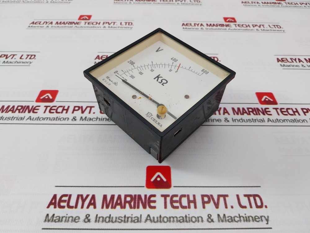 CELSA 0 TO 600 V Voltmeter 1.5 605