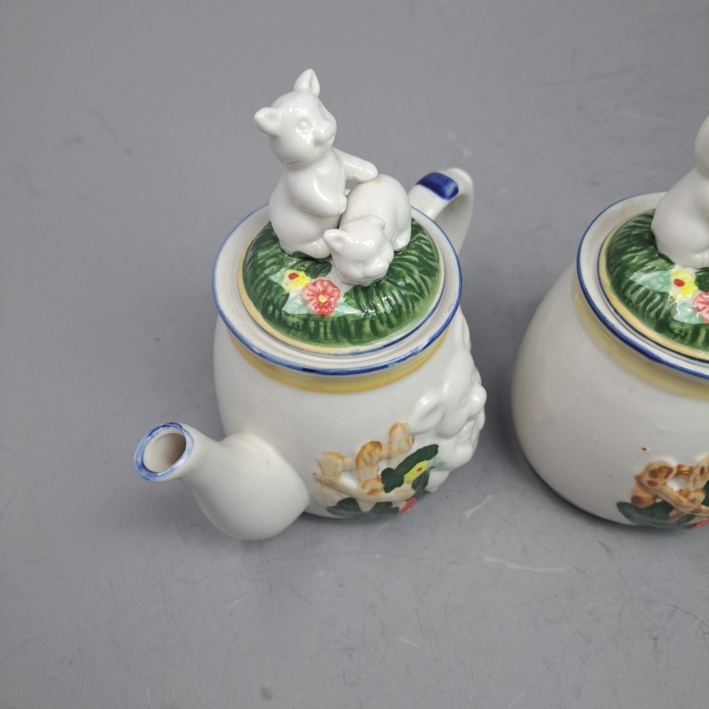 Paint A Pig Cream And Sugar Containers