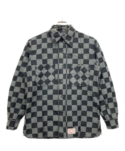 EVISU                    Denim shirt gray