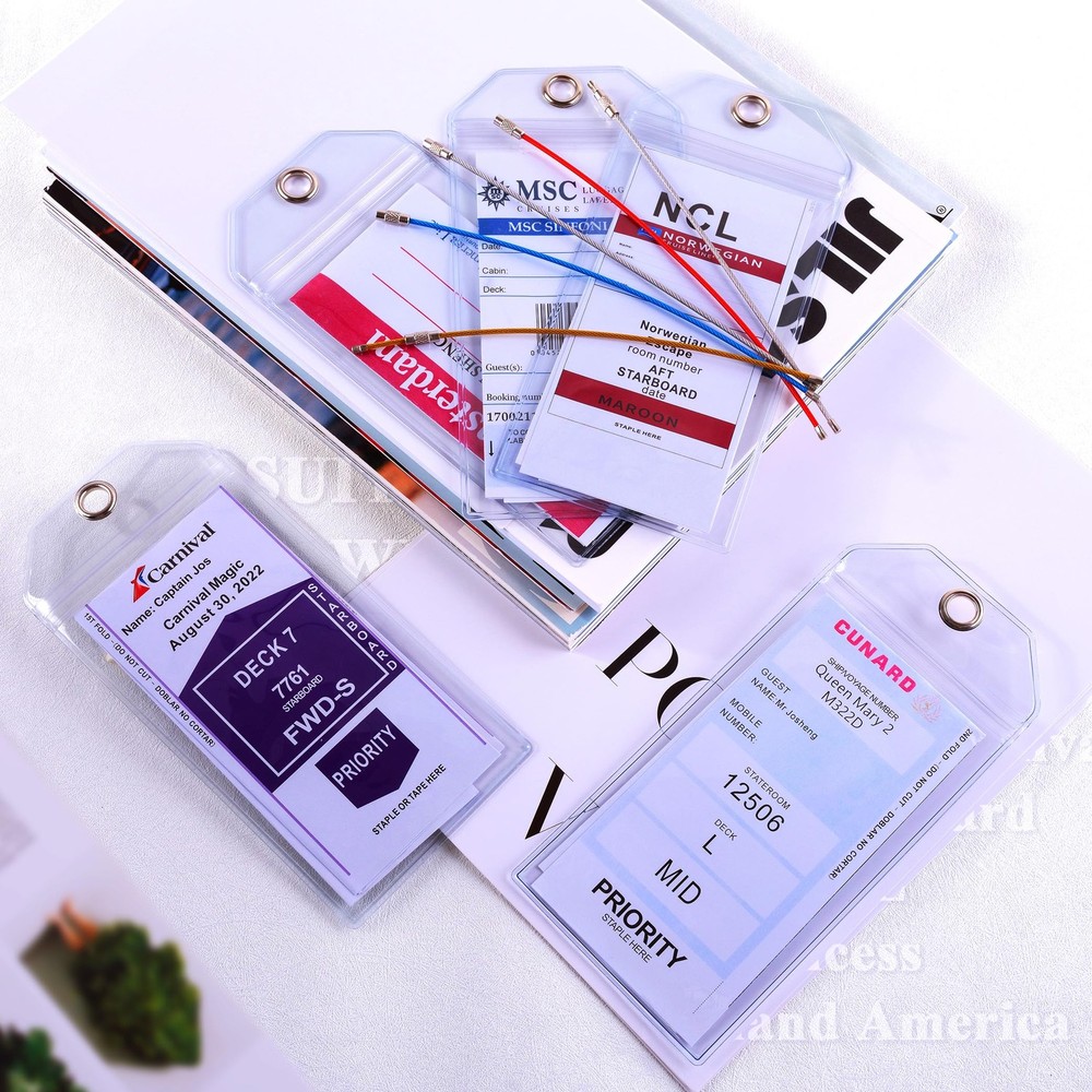 Cruise Ship Essentials for Carnival, Princess, MSC, NCL, 5 Clear