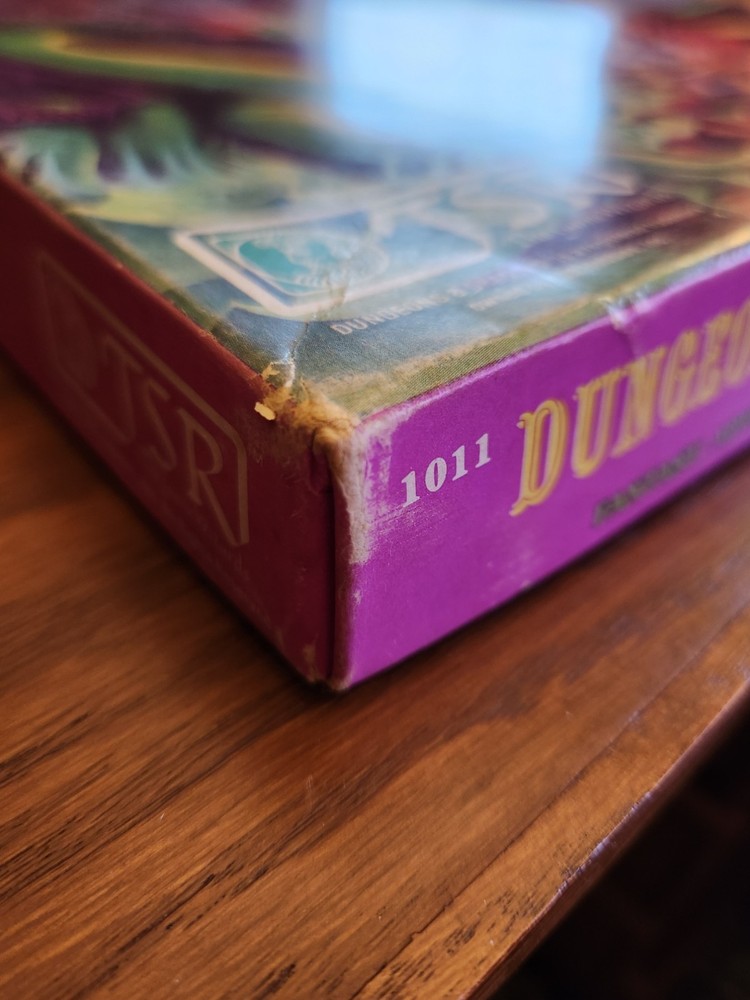 Basic Set Purple Box SEALED DICE moldvay 1011 D&D 11th printing BECMI dungeons