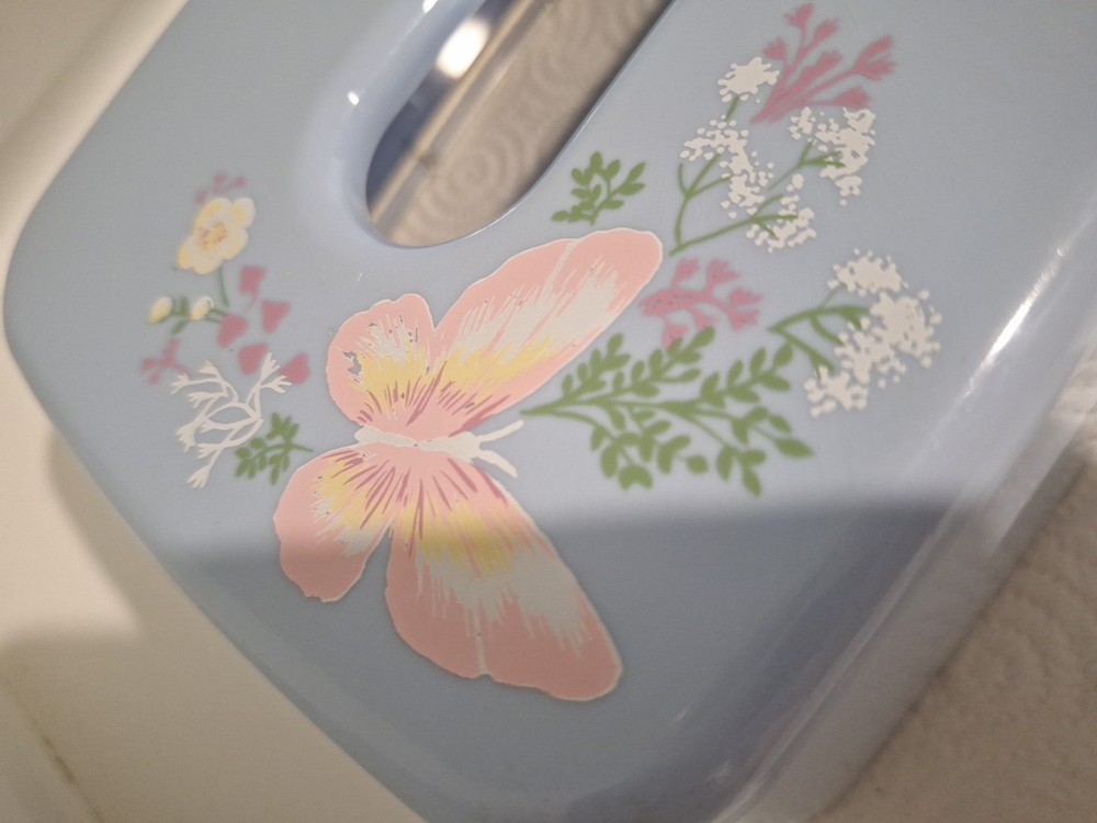 Vintage Tissue Box Holder. Used