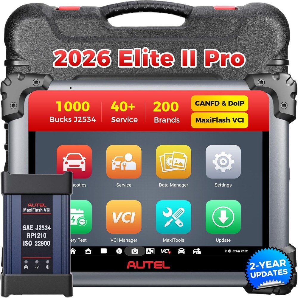 2026 Autel MaxiSys Elite II PRO ULTRA Scanner J2534 ECU Programming Coding Tool