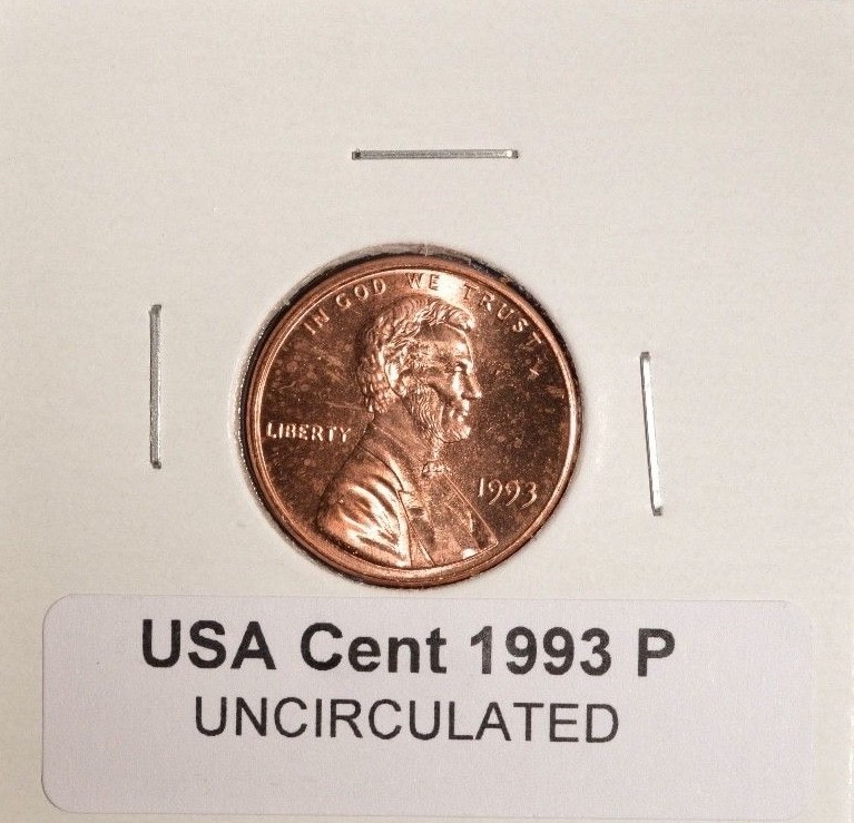 1993 P - USA Small Cent - UNCIRCULATED