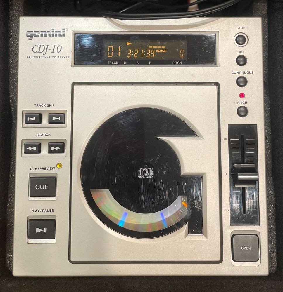 Gemini PMX 40, CDJ 10 x 2, With Hard Case/Tested