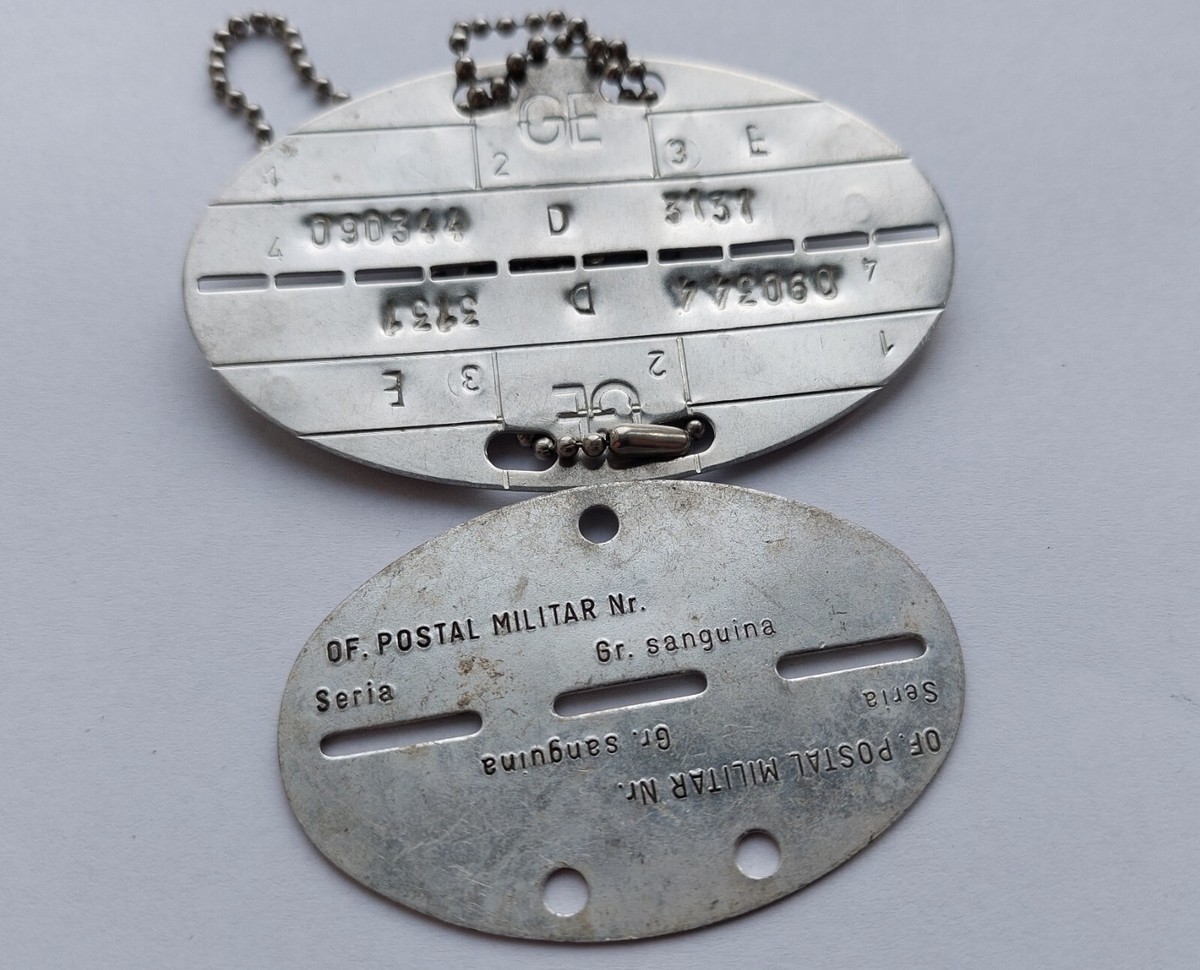 Collection Dog Tag Bundeswehr Tzahal Romania Switzerland Denmark Belgium Ukraine