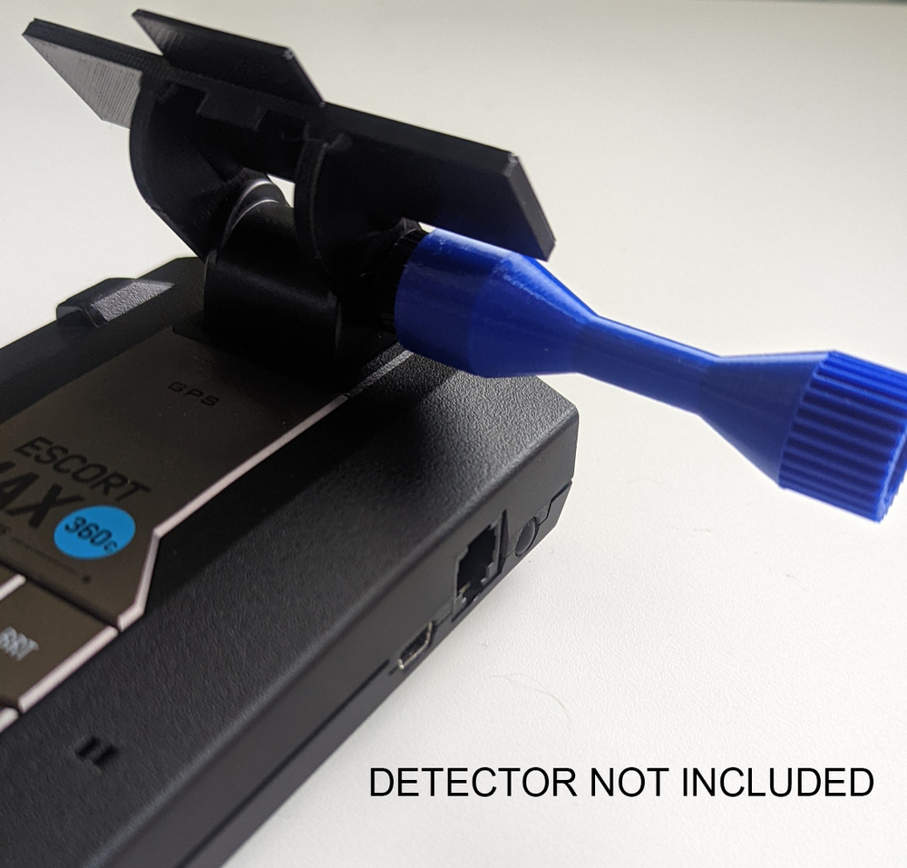 Escort Mag Mount Bracket Adapter - Works with IRR Windshields
