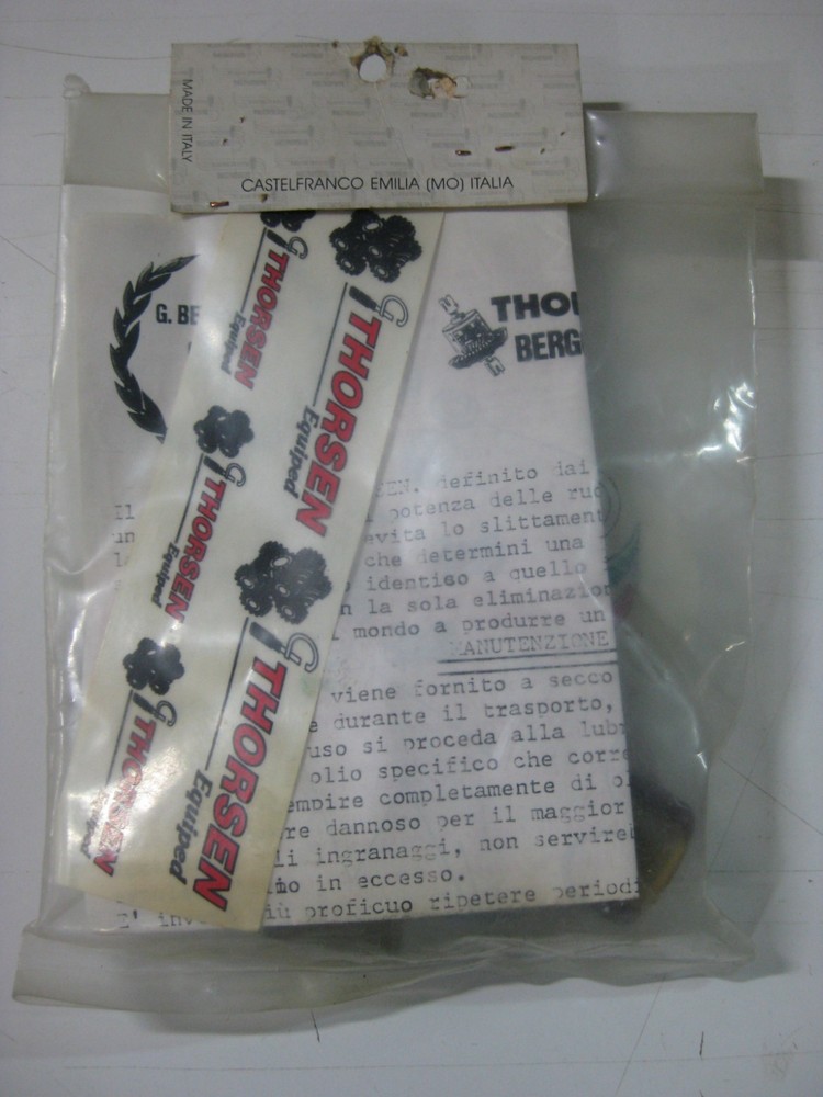 VINTAGE BERGONZONI DIFFERENTIAL KIT THORSEN REF:10082007