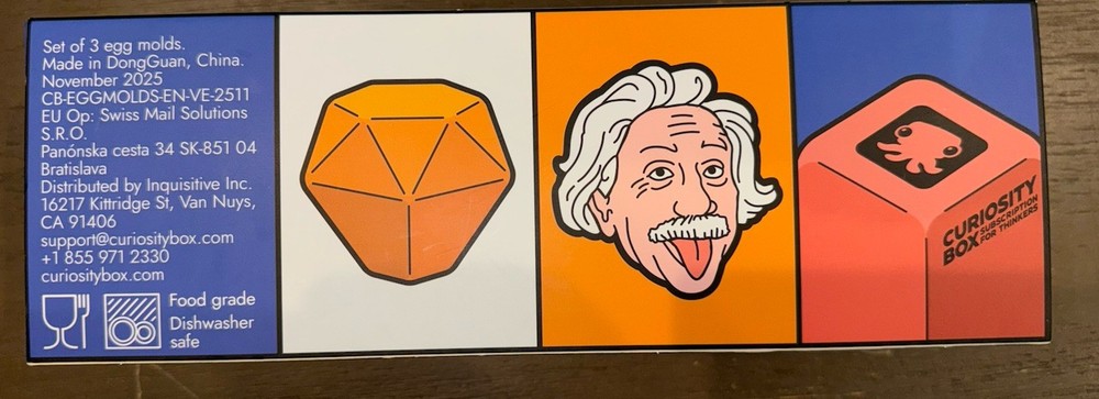 Inq's Curious Egg Molds Set