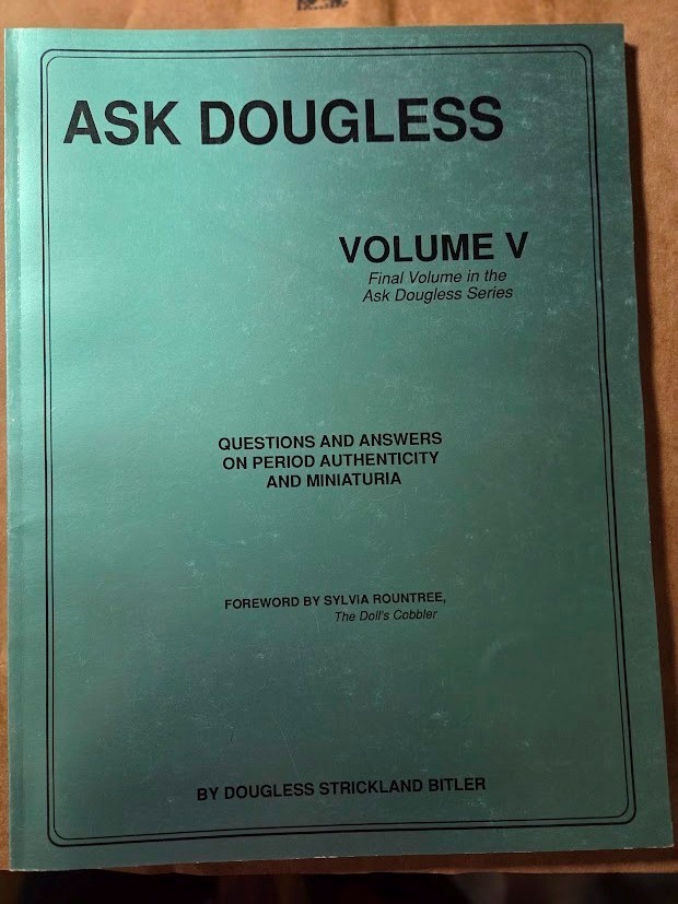 ASK DOUGLESS BOOK SET VOLUMES 1-5 ILLUSTRATED SCALE MINIATURES REFERENCE