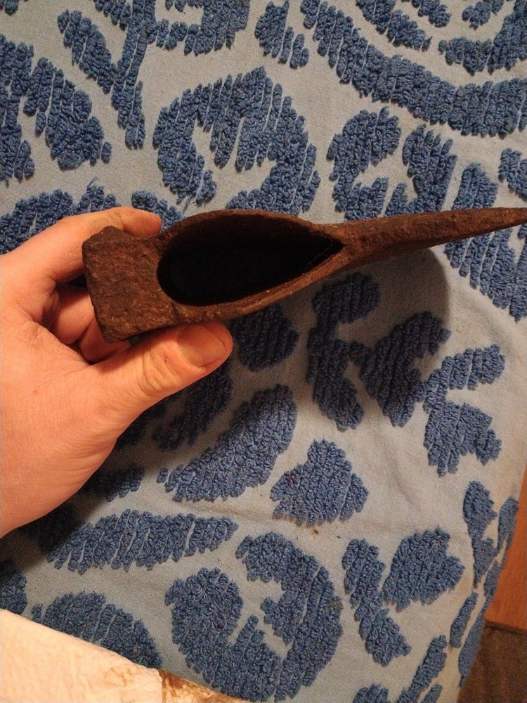 Very Old Antique Iron Axe Head