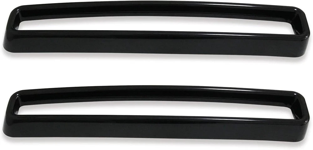 MSCRP ABS Front Grille Inserts for 2015-2020 Dodge Challenger () black