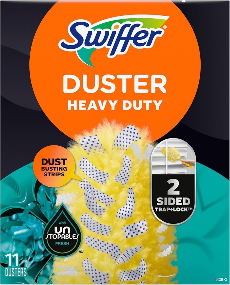 Swiffer Dusters Multi-Surface Heavy Duty Duster Refills, Unstopables Fresh Scent