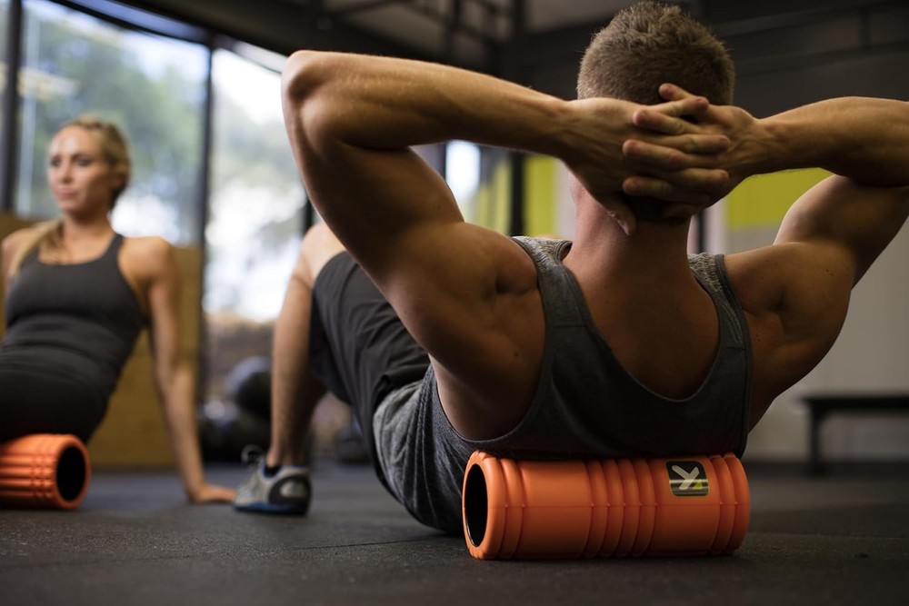 TRIGGERPOINT Performance Therapy Grid Foam Roller with Free Online Instructional