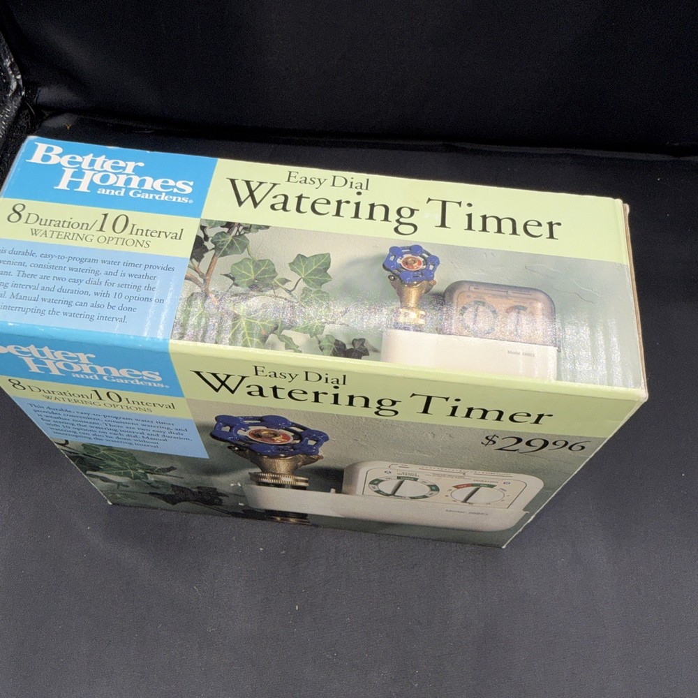 Better Homes Easy Dial Electronic WATERING TIMER