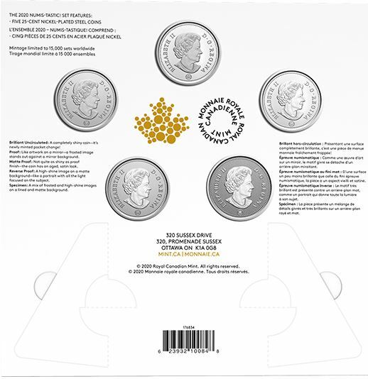 Numis-tastic! 5-coin Set (2020)