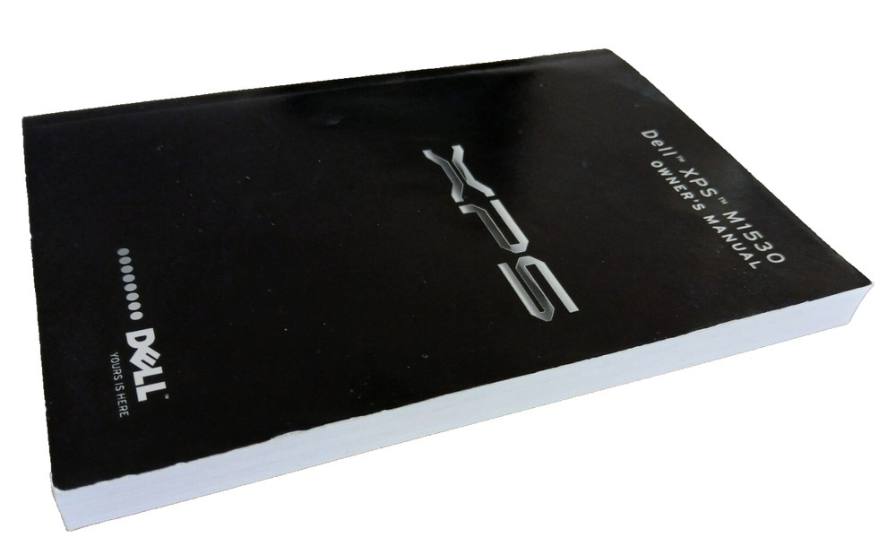 Dell™ XPS™ M1530 Owners Manual book