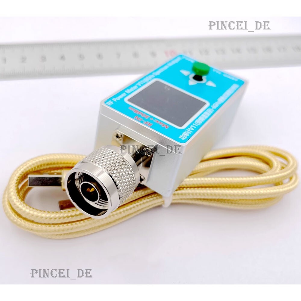 RF Power Meter V11& 6GHz Spectrum Analyzer Type-C Cable+Data Cable+SMA Adapter