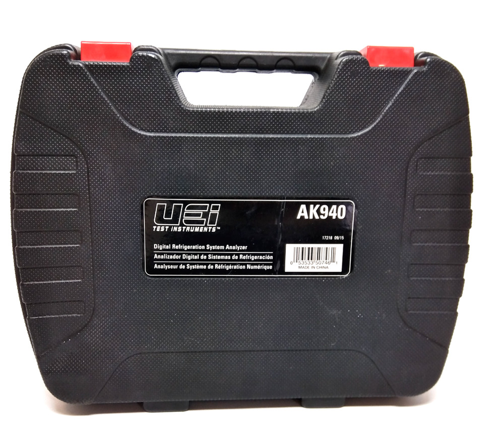 UEi AK940 Digital Refrigerant System Analyzer 4 Valve