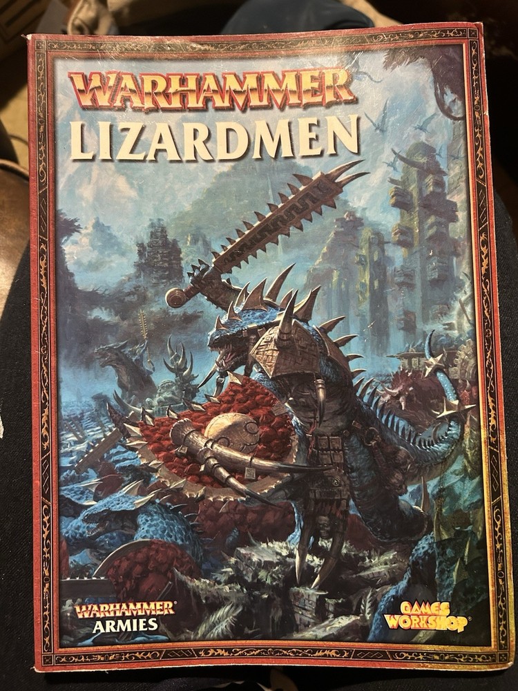 Warhammer Lizardmen Book